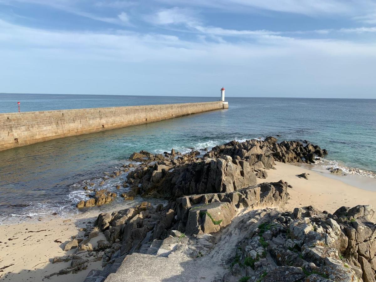 Duplex Vue Mer - Plage A 100M- 4 Lits - Parking Sous Sol Audierne Eksteriør billede
