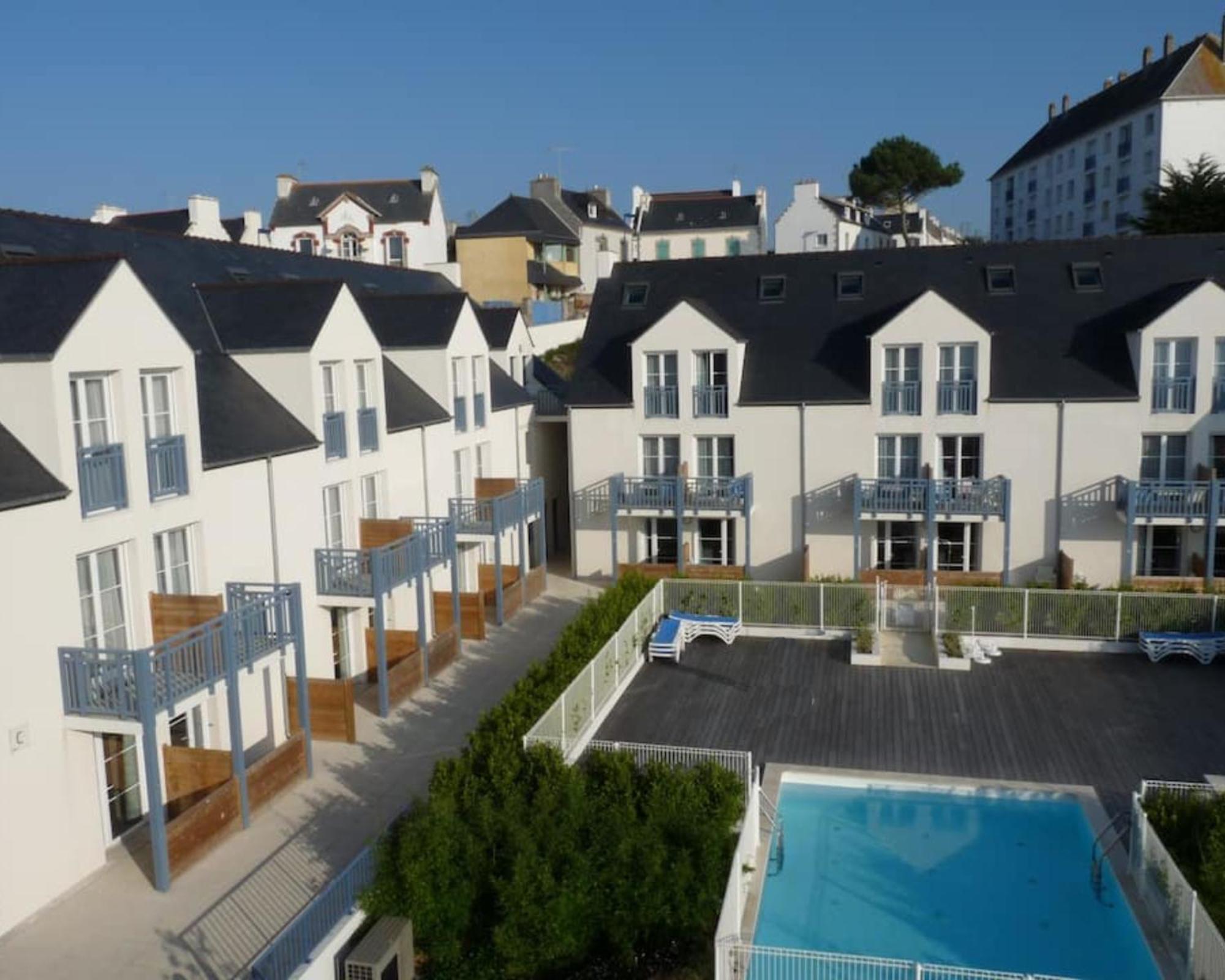 Duplex Vue Mer - Plage A 100M- 4 Lits - Parking Sous Sol Audierne Eksteriør billede